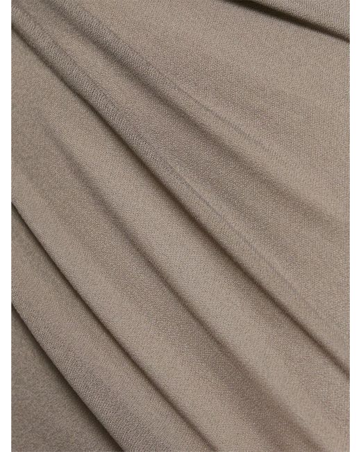 Rick Owens Gray Basic Viscose Blend Jersey Tank Top