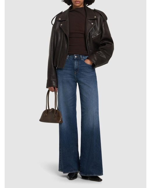 Mujer Jeans Anchos De Algodón DIESEL de color Blue