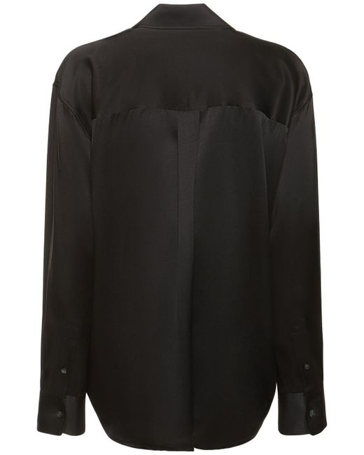 Alexander Wang Black Silk Shirt