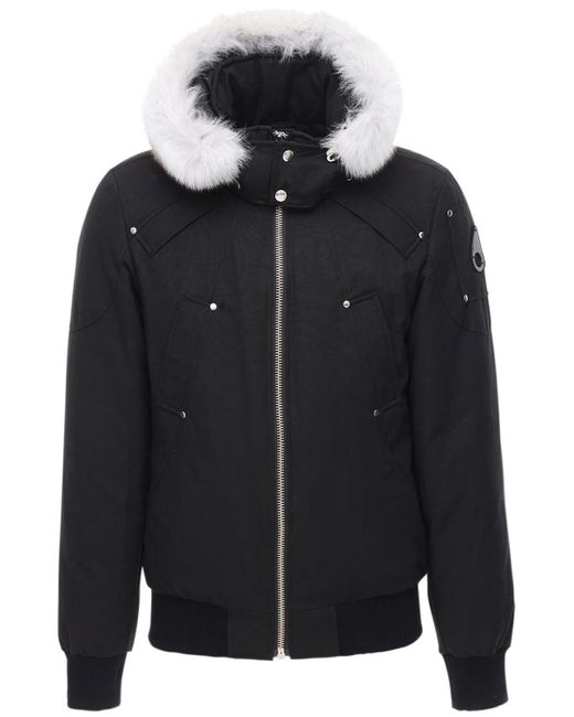 men's down bomber