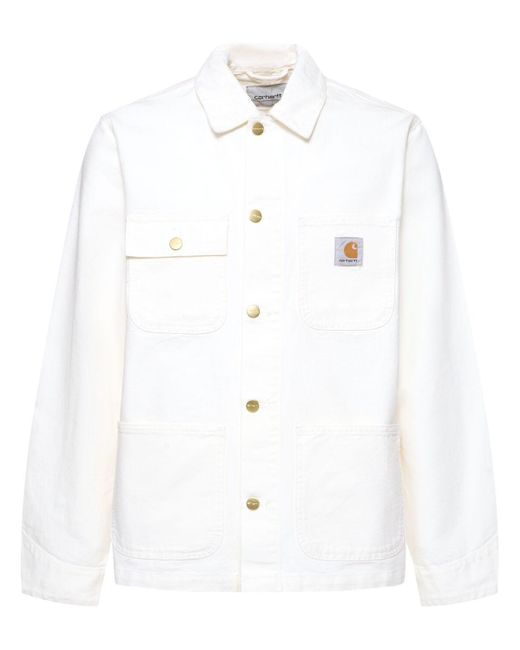 Hombre Abrigo De Algodón Carhartt de hombre de color White