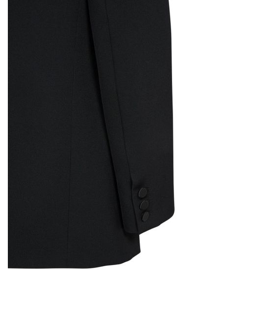 Blazer en laine à double boutonnage peagan Isabel Marant en coloris Black