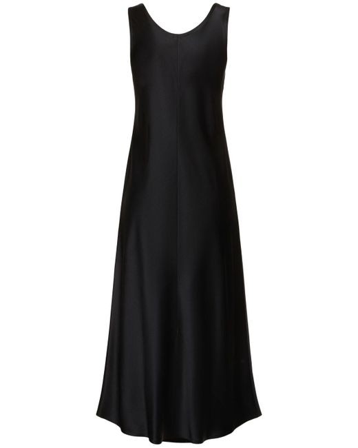 Max Mara Black Banjo Midi Dress
