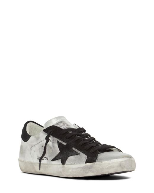 Golden Goose Deluxe Brand Multicolor Super Star Leather & Suede Sneakers for men