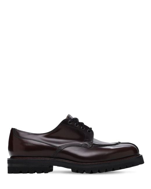 Church's Brown Edgerton Leather Derby Lace-up Shoes for men