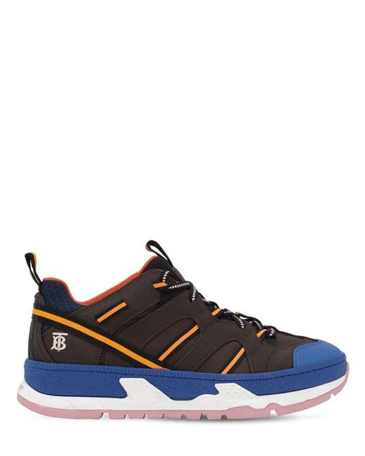 blue burberry sneakers