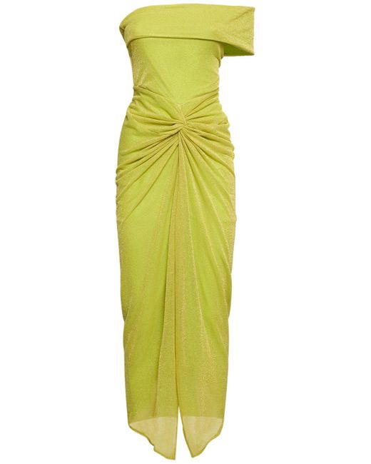 Baobab Green Langes Kreppkleid