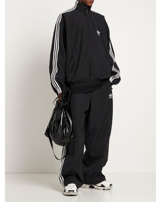 Balenciaga Adidas Tracksuit Jacket in Black for Men | Lyst