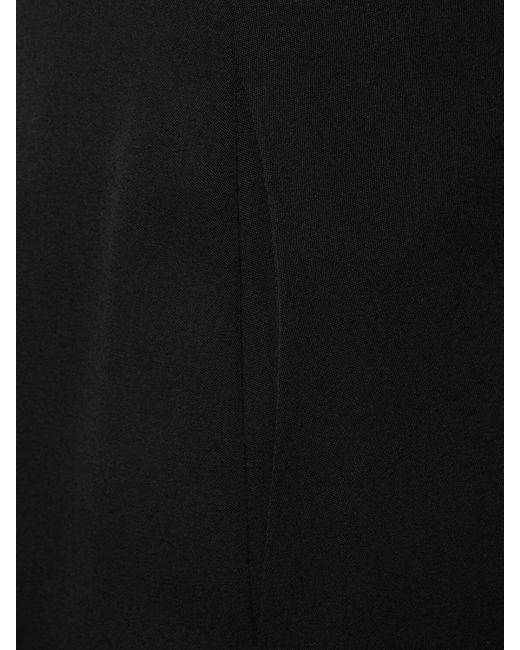 The Row Black Weite Hose Aus Wolle "dela"