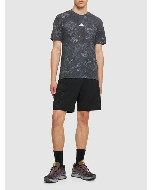 T-shirt power workout di Adidas Originals in Black da Uomo