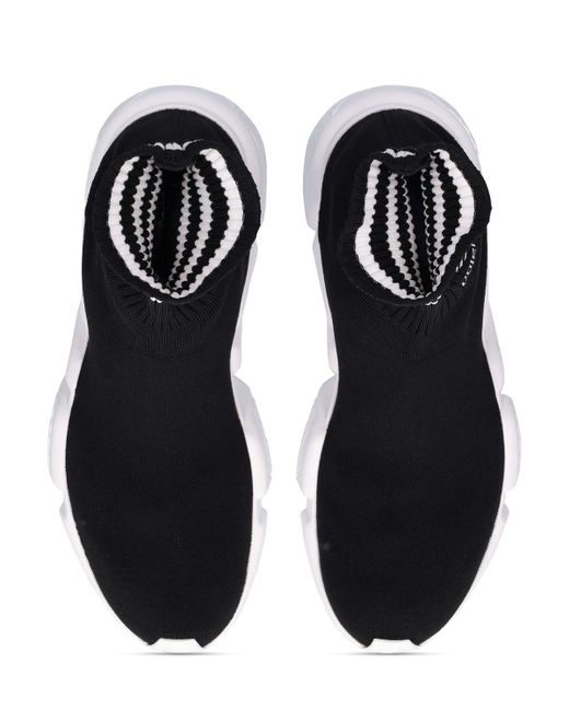 Balenciaga Black 30mm Speed 2.0 Lt Knit Sneakers