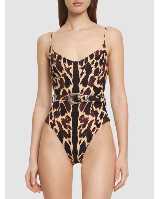 WeWoreWhat Multicolor Danielle One Piece Swimsuit
