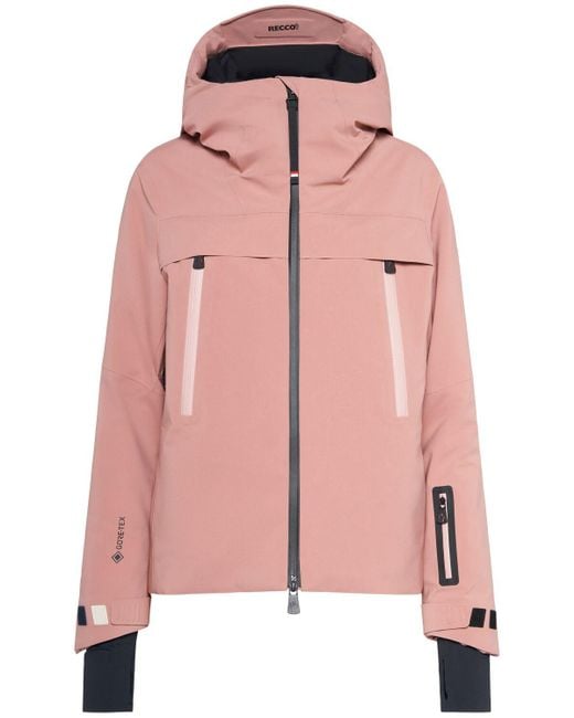 Moncler Pink Chanavey Tech Padded Ski Jacket