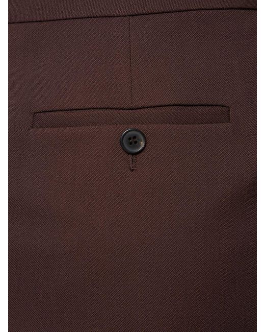 Wardrobe NYC ウールミニスカート Brown