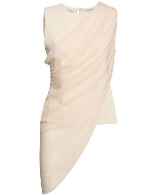 Abadia Ray ドレープトップ Natural