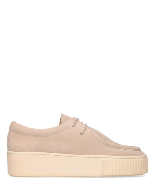 Gabriela Hearst 20mm Fontaina Suede Sneakers in Beige (Natural) | Lyst