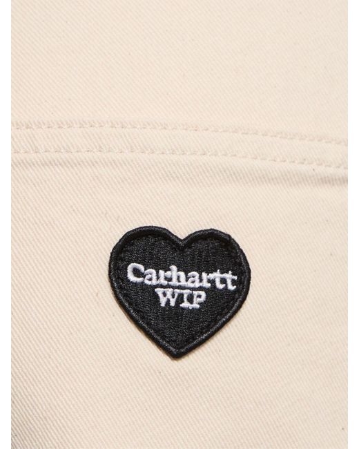 Carhartt Drewe デニムストレートジーンズ Natural