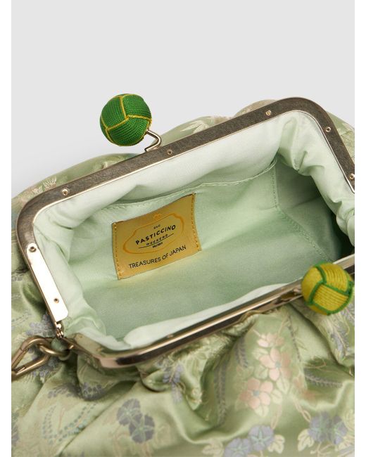 Weekend by Maxmara Green Japan Treasures Silk Clutch