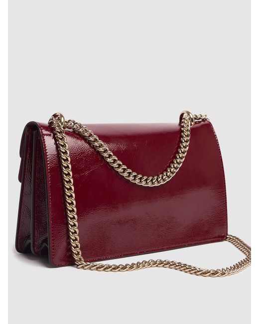 Gucci Dionysus Leather Shoulder Bag Red