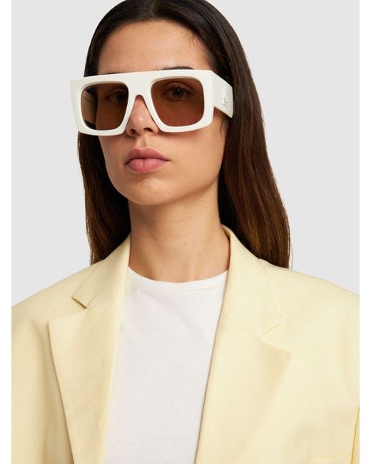 Etro Natural Screen Oversize Squared Sunglasses