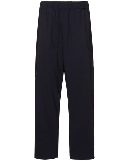 Laneus Hose Aus Leichter Wollmischung in Blue für Herren