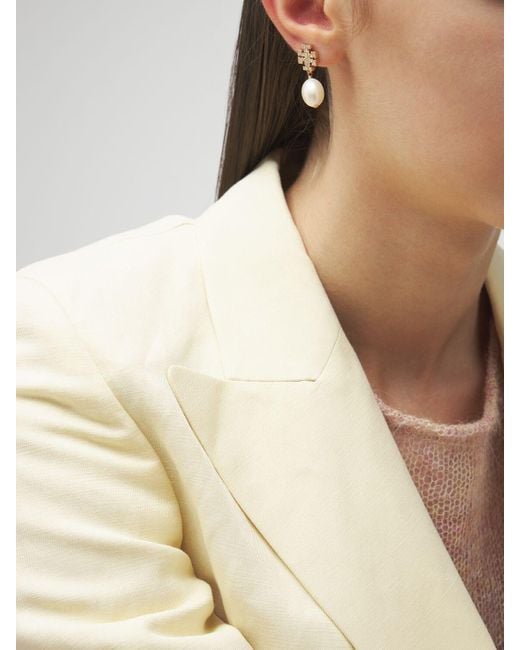 tory burch kira pave earrings