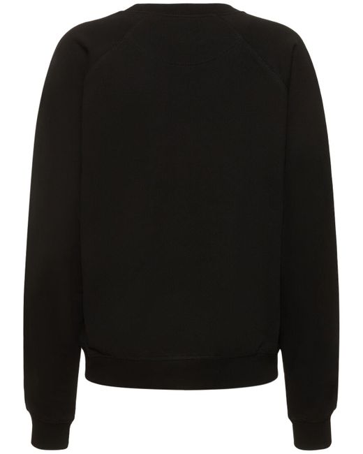 Sweat-shirt en coon à logo time machine Vivienne Westwood en coloris Black