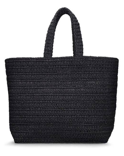 Saint Laurent Black Rive Gauche Shopper Bag