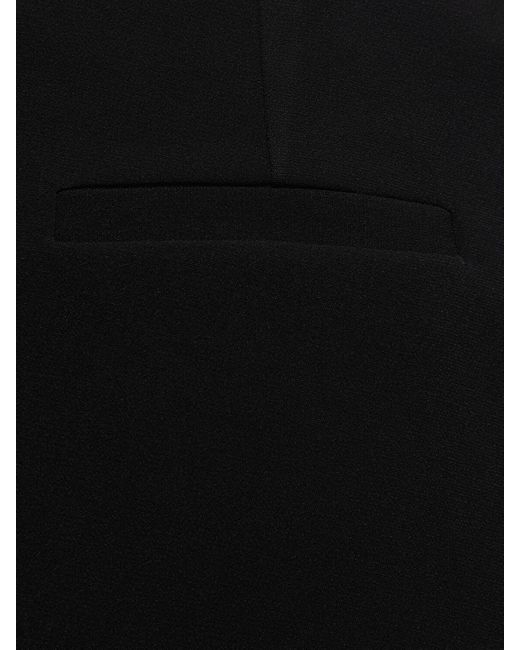 Mujer Shorts De Encaje Crepé Self-Portrait de color Black