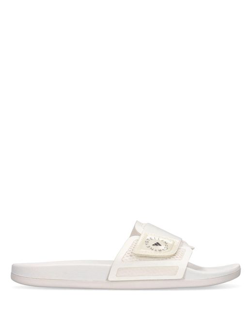 adidas By Stella McCartney Asmc Slide Sandals in White | Lyst