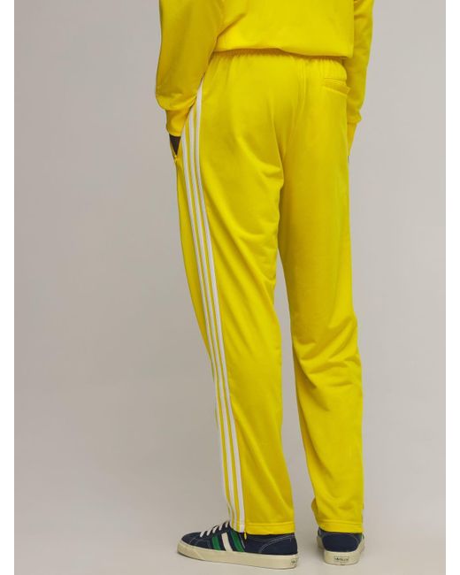 adidas Originals Firebird Track Pants in Yellow for Men | Lyst