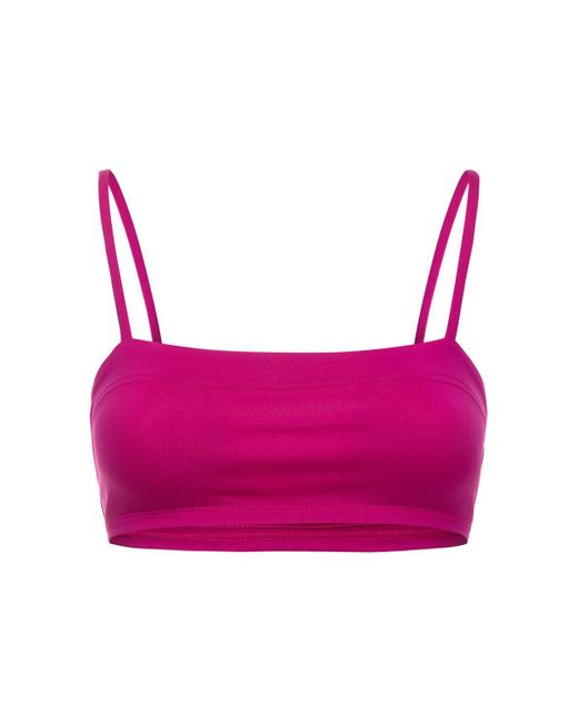 Eres Pink Azur Bikini Top