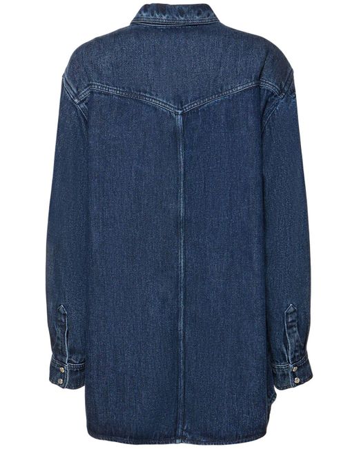 Camicia taniami in lyocell di Isabel Marant in Blue