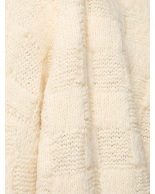 Suéter de lana Anine Bing de color Natural