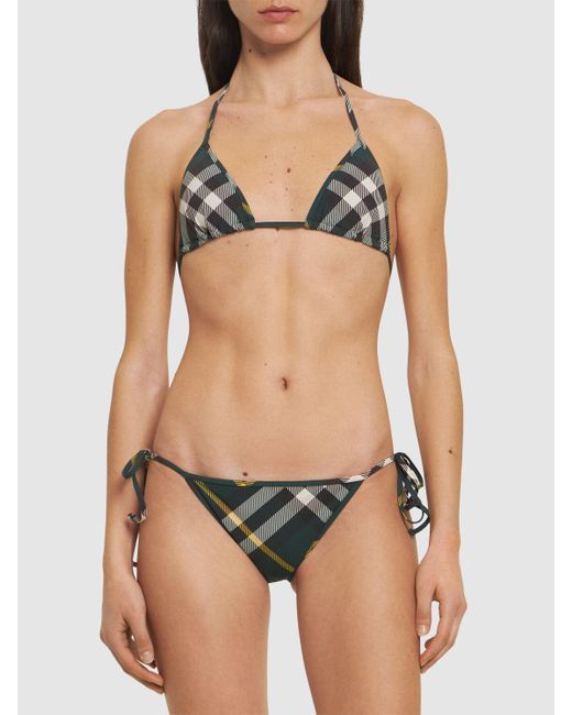 Burberry Metallic Swimwear