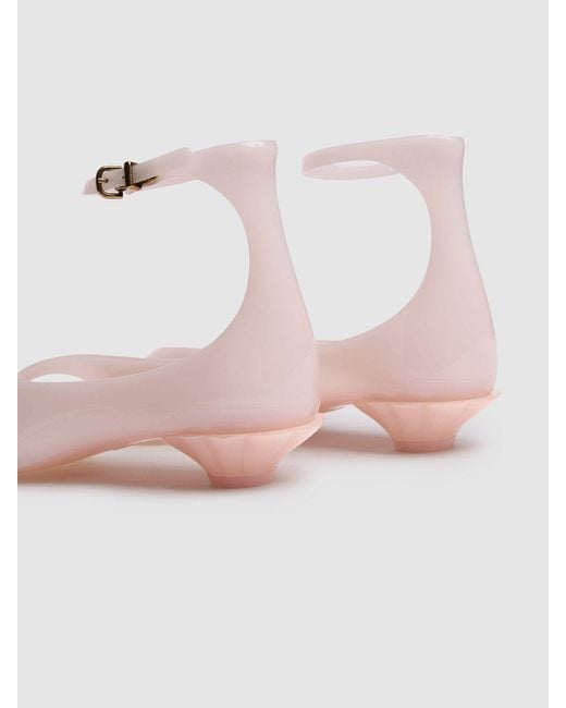 Chloé Pink Rubber Jelly Sandals