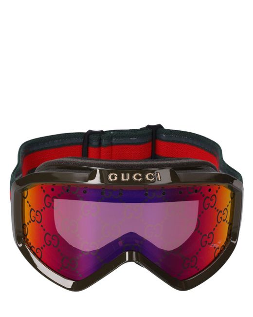 Gucci Purple gg1210s Ski Googles