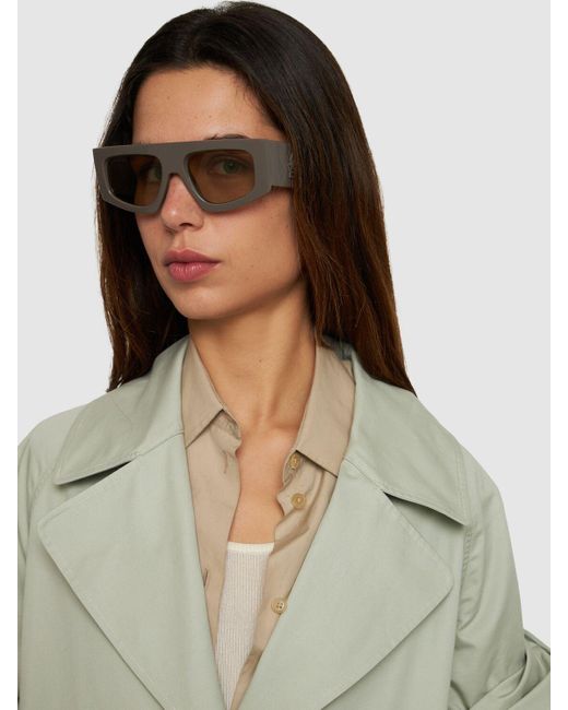 Etro Gray Screen Squared Sunglasses