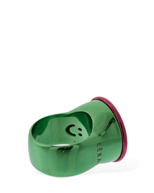 Eera Green Smile 18kt & Diamond Ring