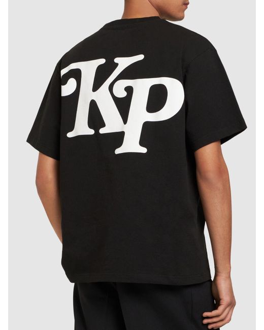 KENZO Black ' By Verdy' Oversized T-shirt for men