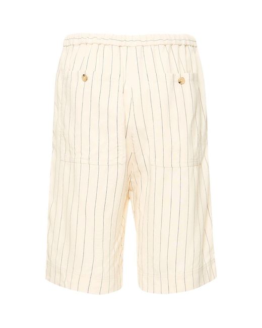 Totême  Natural Nadelstreifen-shorts