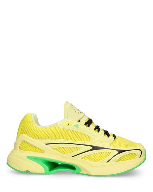 Adidas By Stella McCartney Yellow Sportswear 2000 Training Sneakers
