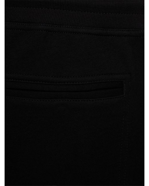 Pantalones deportivos de algodón Brunello Cucinelli de hombre de color Black