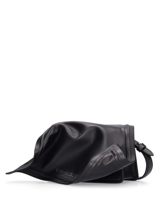 Y. Project Mini Wire Leather Shoulder Bag in Black | Lyst Y. Project Mini Wire Leather Shoulder Bag in Black | Lyst