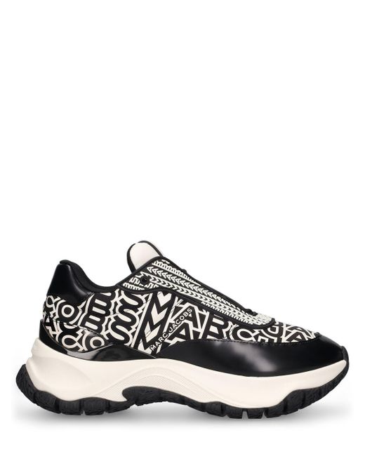 Sneakers runner the monogram lazy di Marc Jacobs in Black