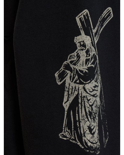 Sweat-shirt en coton vintage à capuche trinity Someit pour homme en coloris Black