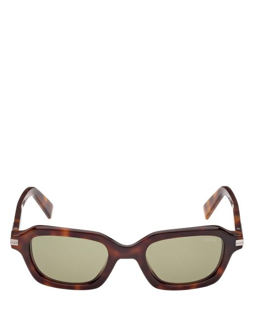 Zegna Multicolor Squared Sunglasses for men
