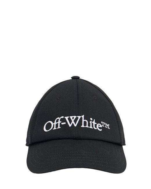 Off-White c/o Virgil Abloh Black Bksh Cotton Baseball Cap