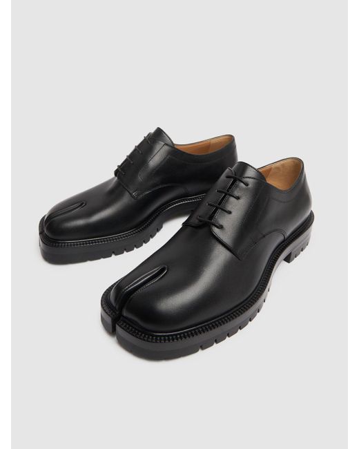 メンズ Maison Margiela Tabi County レースアップシューズ 40mm Black