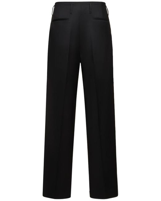 Pantaloni raf in lana di Vivienne Westwood in Black da Uomo